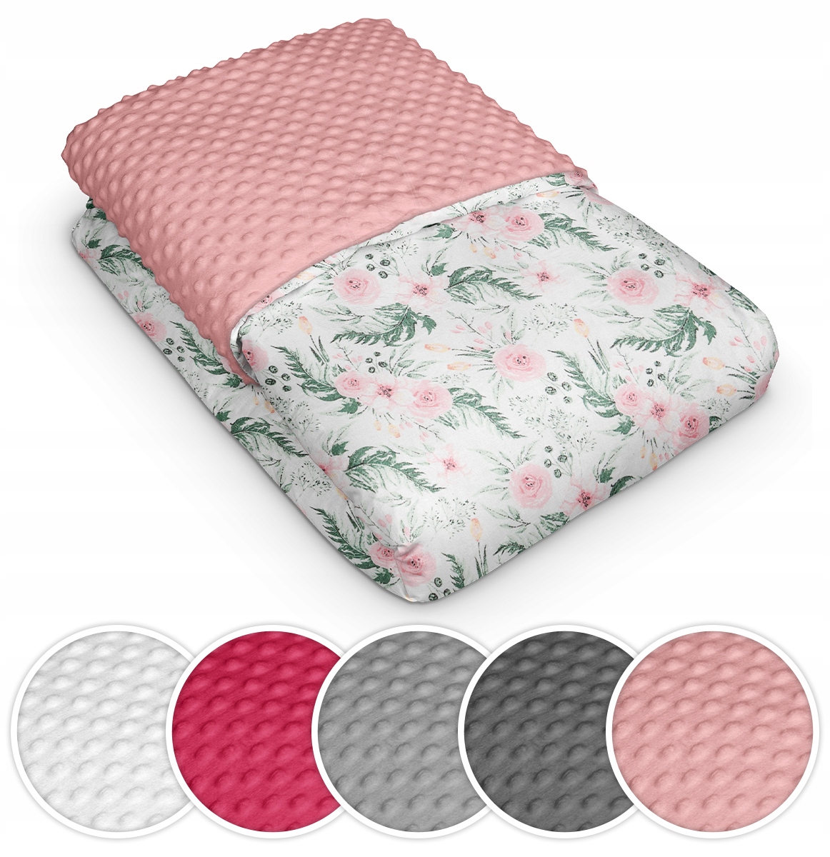 

Narzuta na łóżko 100x200 kołdra Kapa koc z Minky