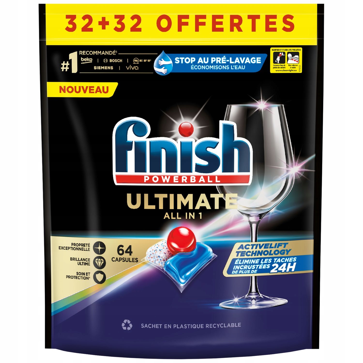 

Finish Quantum Ultimate 64 szt.do zmywarki