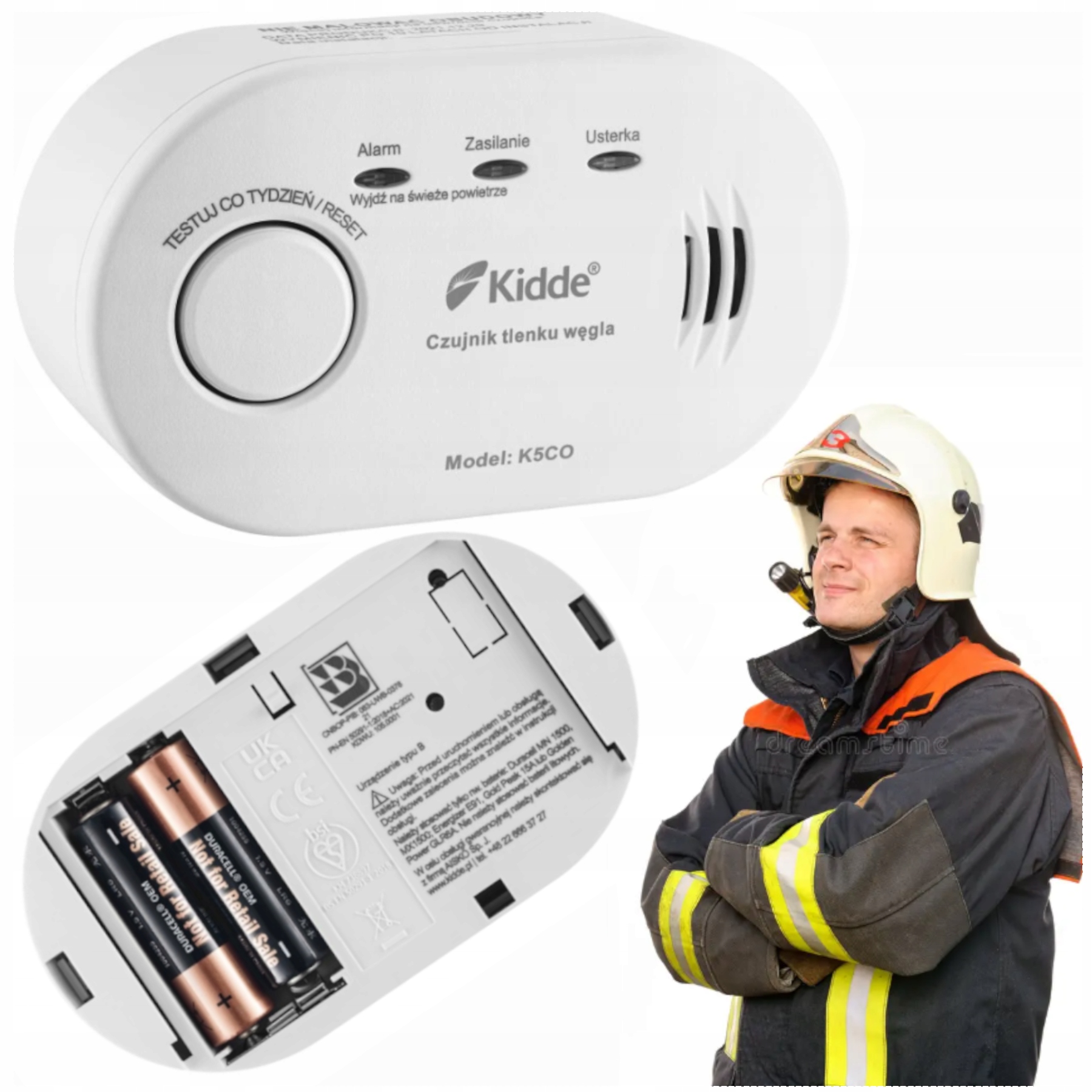 Detektor Oxidu Uhelnatého Oxid Uhelnatý Každých 10 Let Senzor