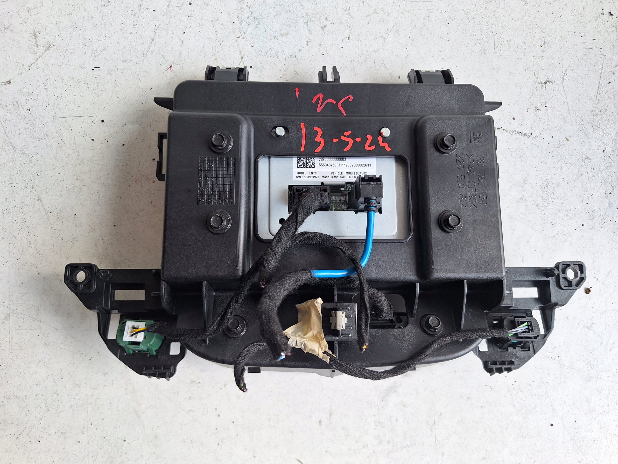 OPEL display LCD 555343750