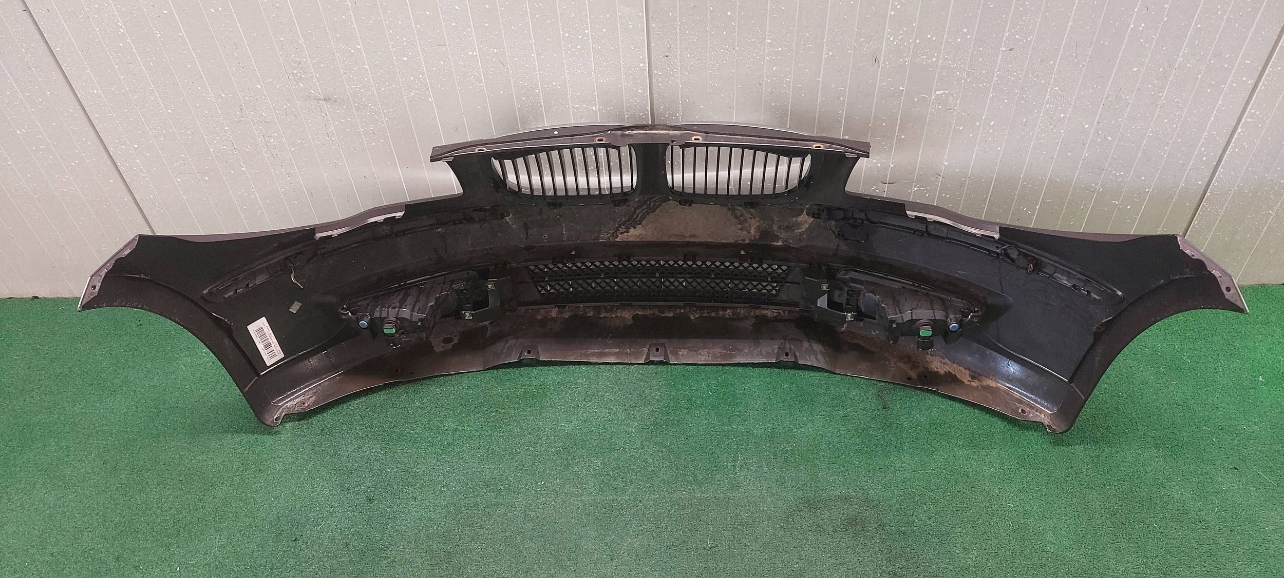 bumper front BMW 1 E81 E87 FL LIFT LAK: A22 SPARKLING GRAPHITE