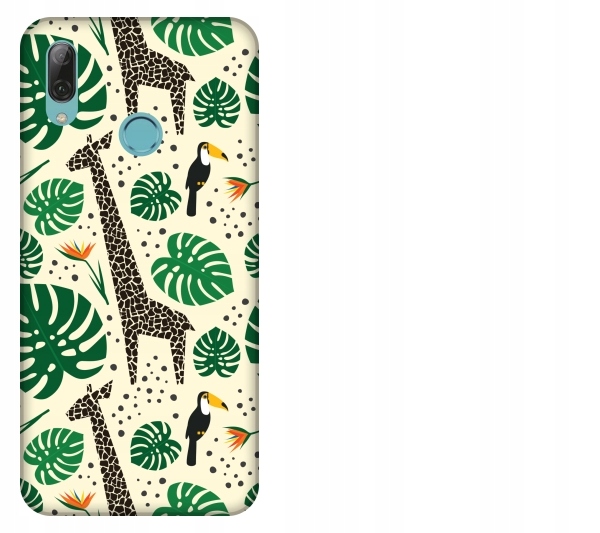 

Etui pokrowiec Huawei P Smart 2019 Zyrafy tukany
