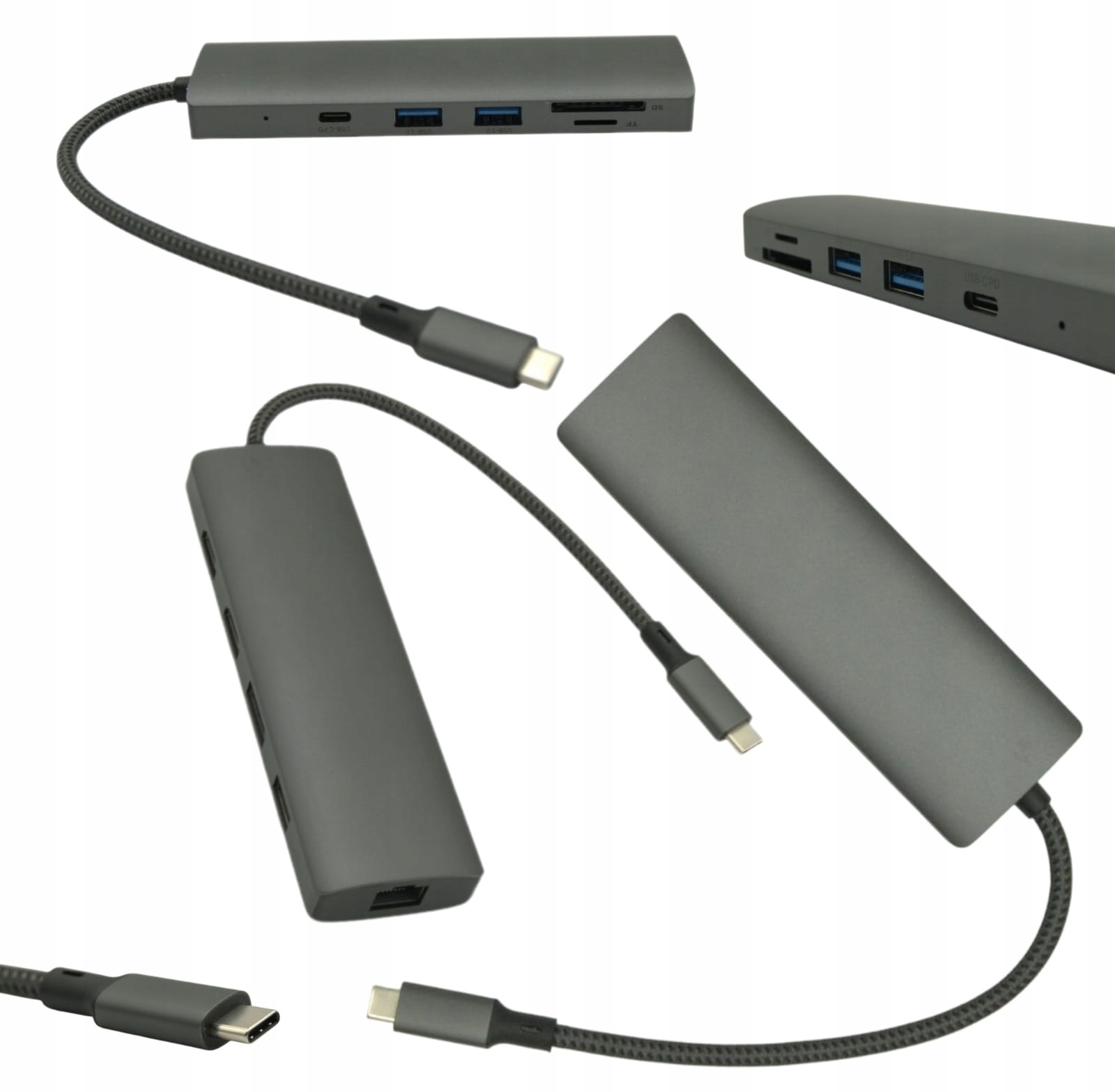 Usb-c hub Čtečka Sd MicroSD pro notebooky Acer Multiport s Pd nabíjením