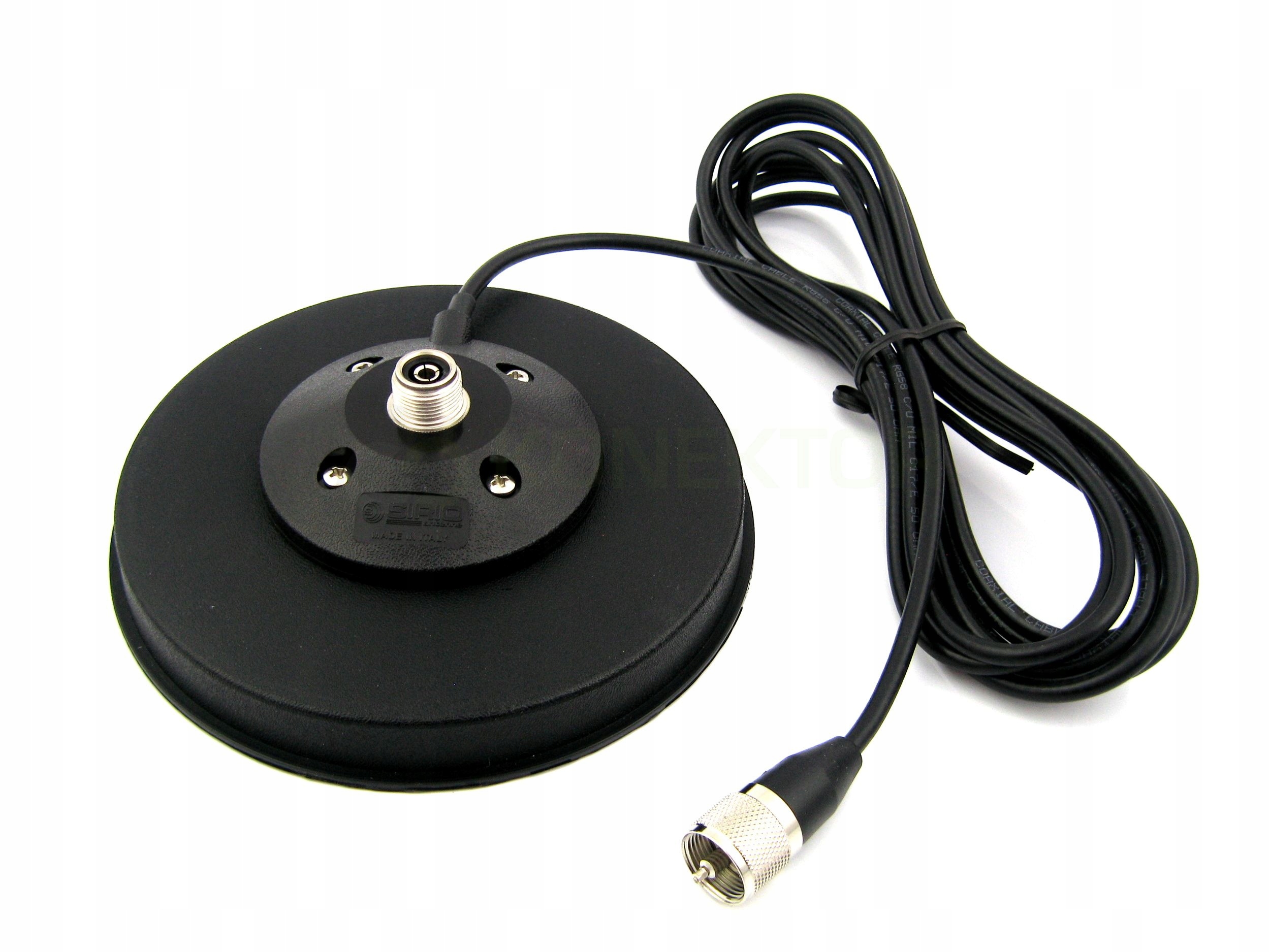 Sirio Mag 145 Pl gwint najmocniejsza podstawa magnetyczna 16cm kabel 3,6m