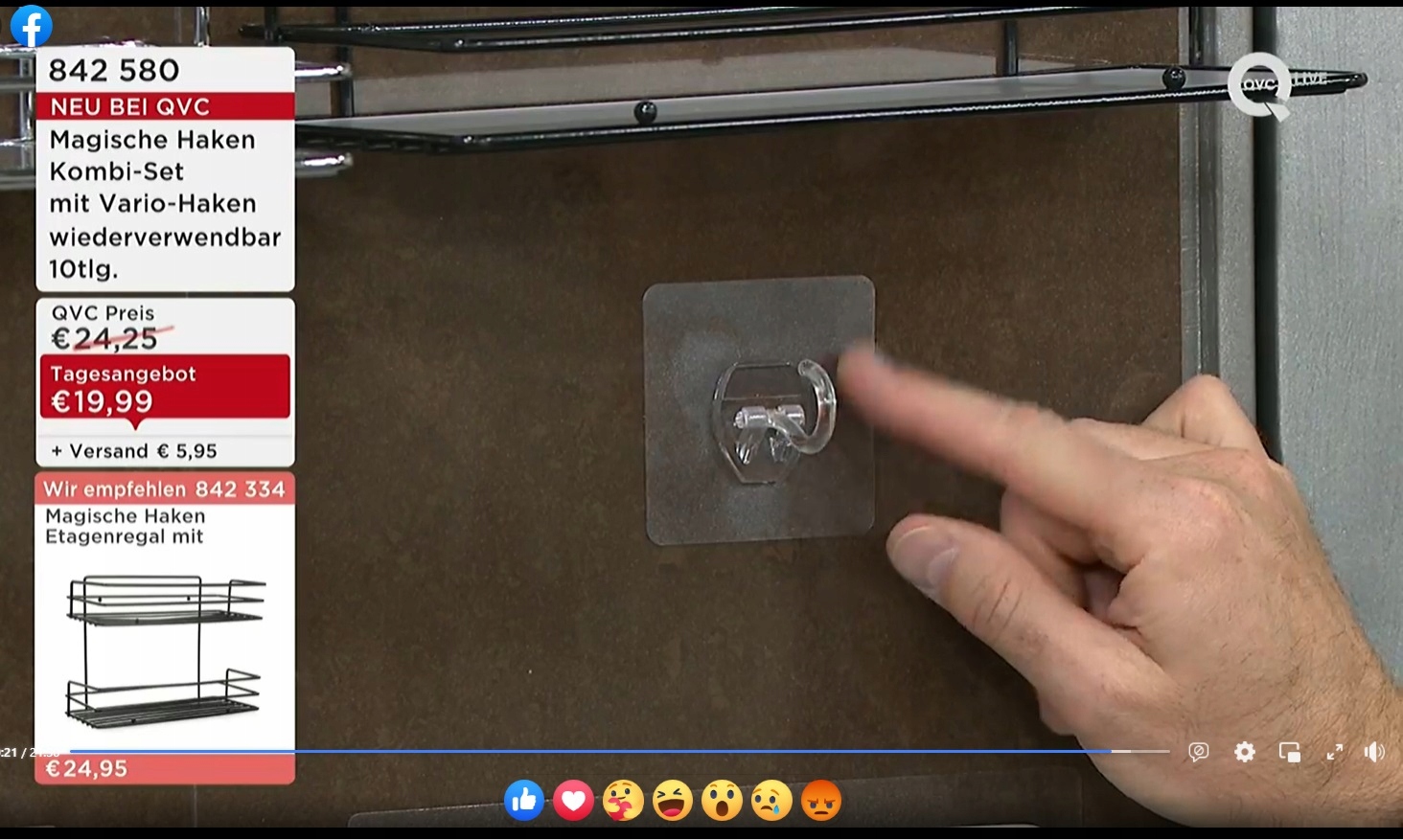 HACZYKI NAŚCIENNE SAMOPRZYLEPNE MAGISCHE HAKEN 13 Kod producenta 441291