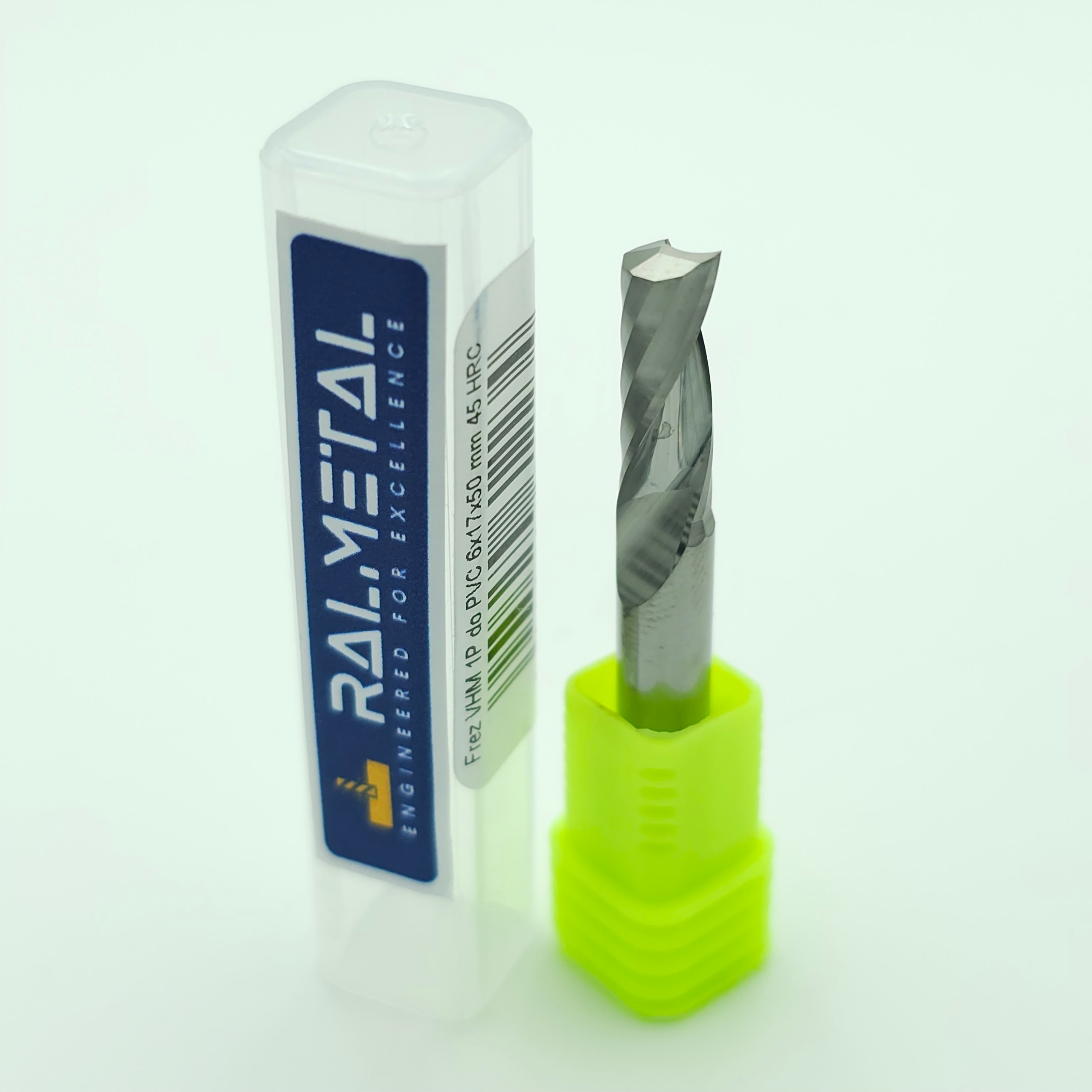 Frez do Drewna Pvc 1-piórowy Vhm 6 x 17 x 50 Cnc