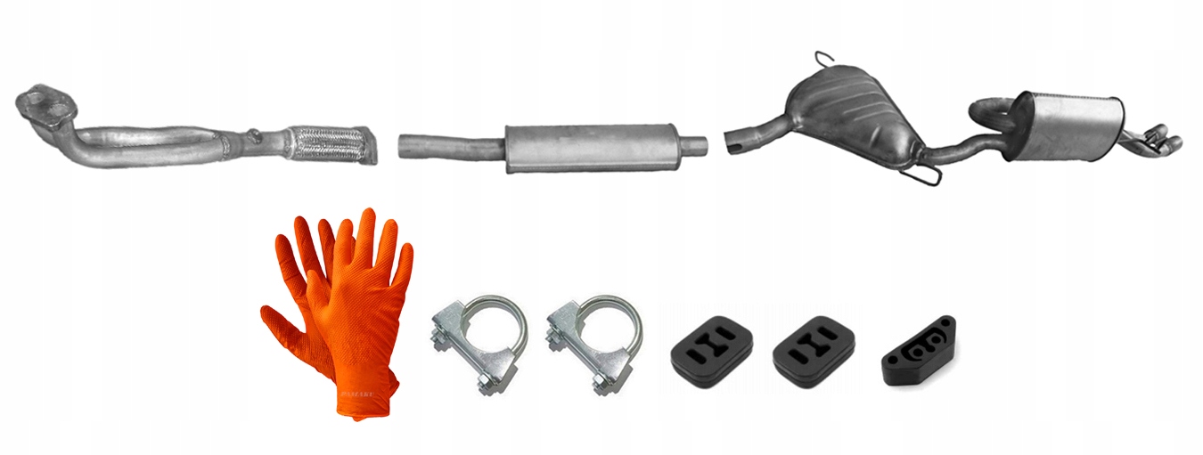 Fiat Barchetta 1.8i 16v 96 kW (od 03/1995) Výfukový Systém