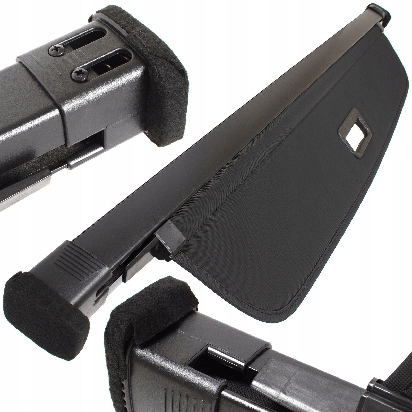 Volvo XC60 XC 60 2017+ Roleta zavazadlového prostoru Zadní, černá