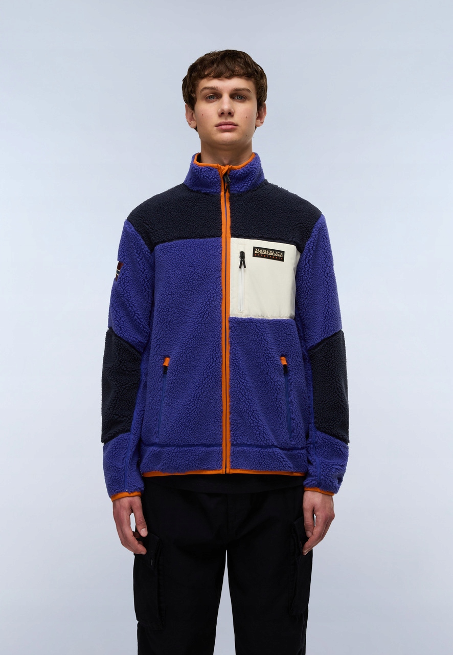 Napapijri Pánská Mikina Yupik Full-Zip 3 NA4GNT Multicolour MCC L