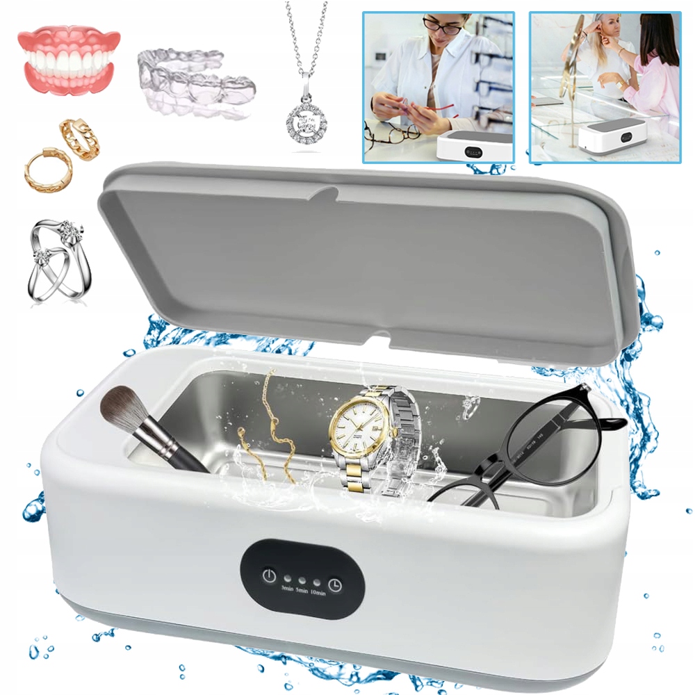 Ultradźwiękowe Urządzenie Czyszczące 640ML Ultradźwiękowy Środek Czyszczący