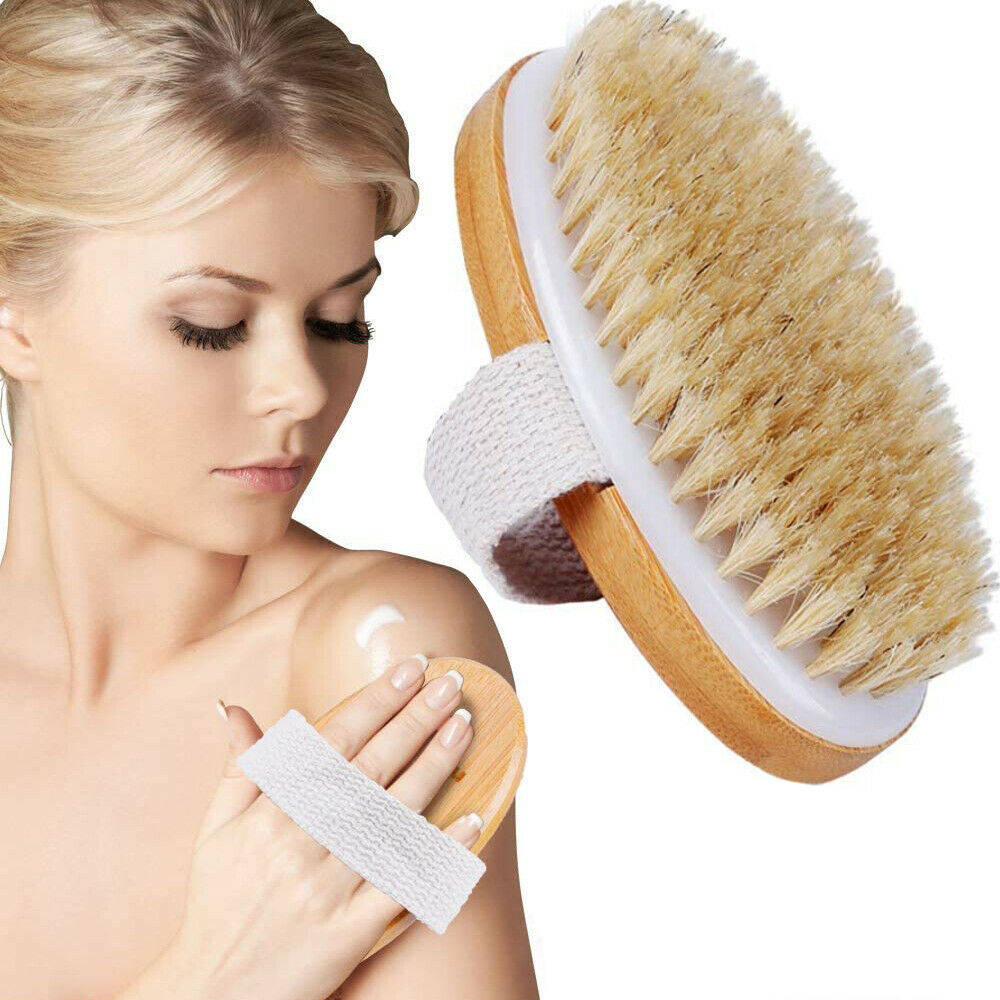 

Szczotka Do Masażu Ciała Na Sucho Mokro Naturalna