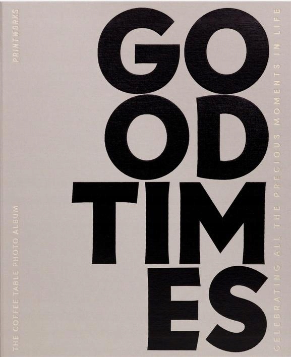 Fotoalbum Dobré Times šedé