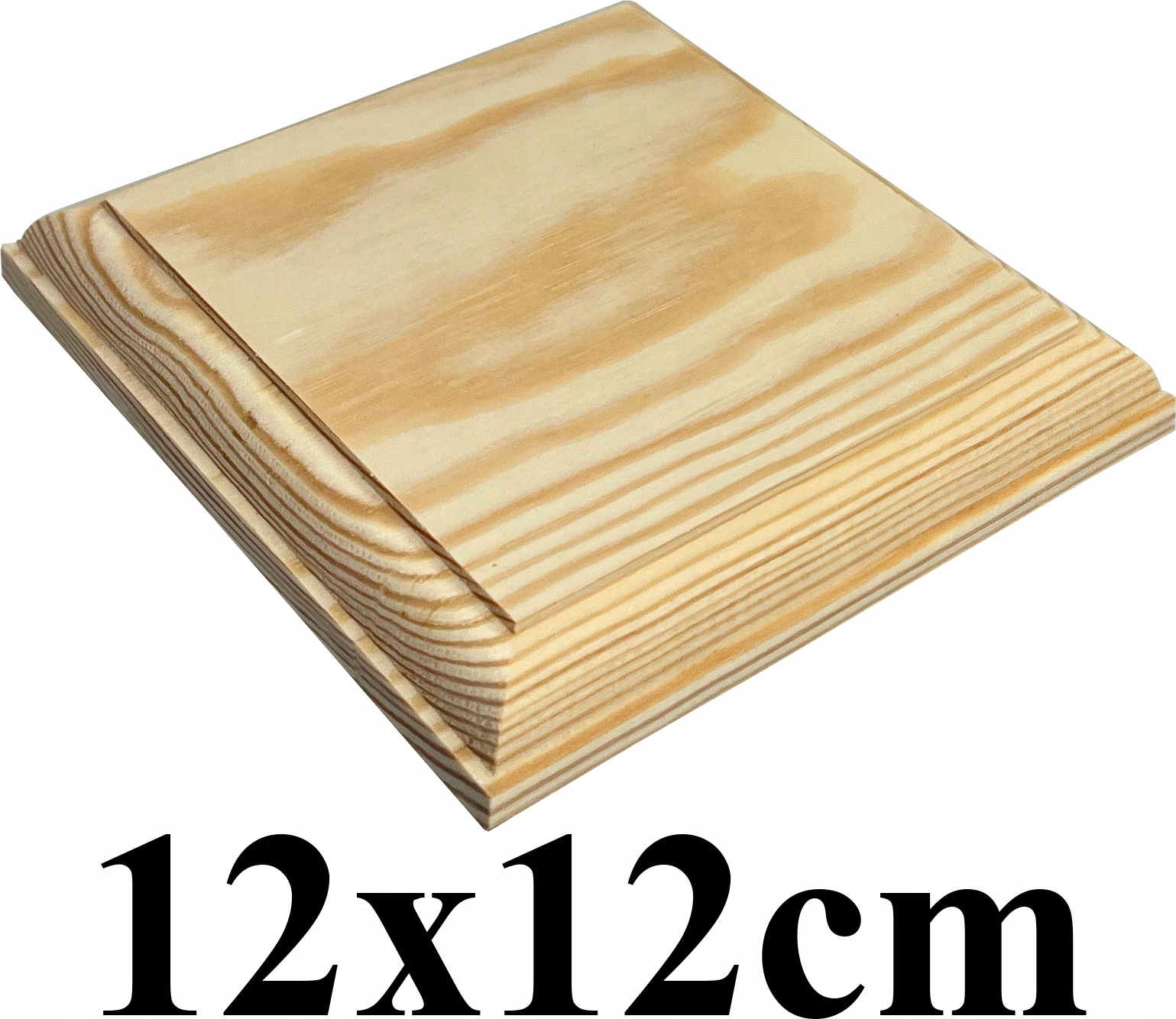 

daszek daszki na słupek drewniany 12cm