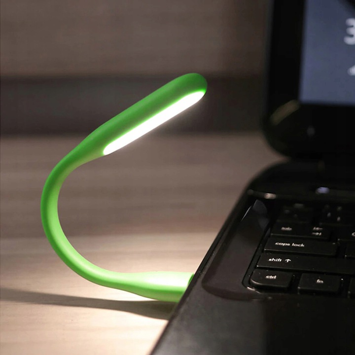 

Lampka Usb Silikonowa Do Laptopa 6 Led Mocna