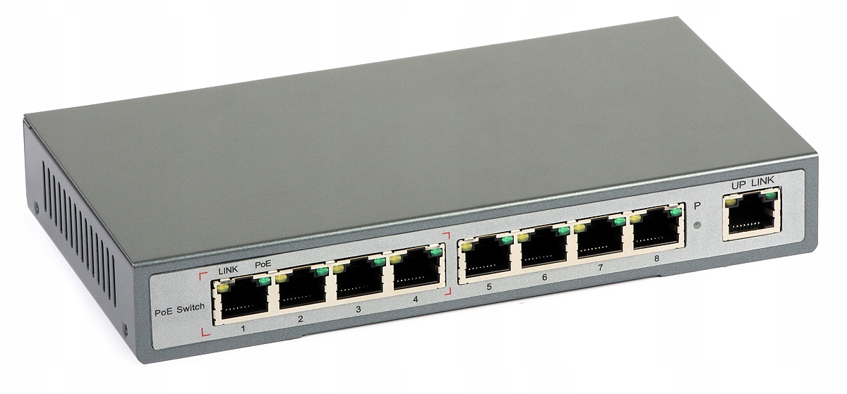 Switch PoE Ultipower 0094af 9xFE (4xPoE)