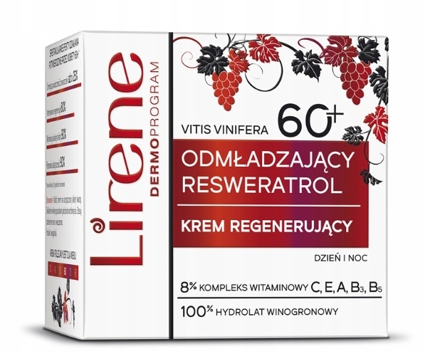 

Lirene Resweratrol Krem do twarzy 60+ 50 ml
