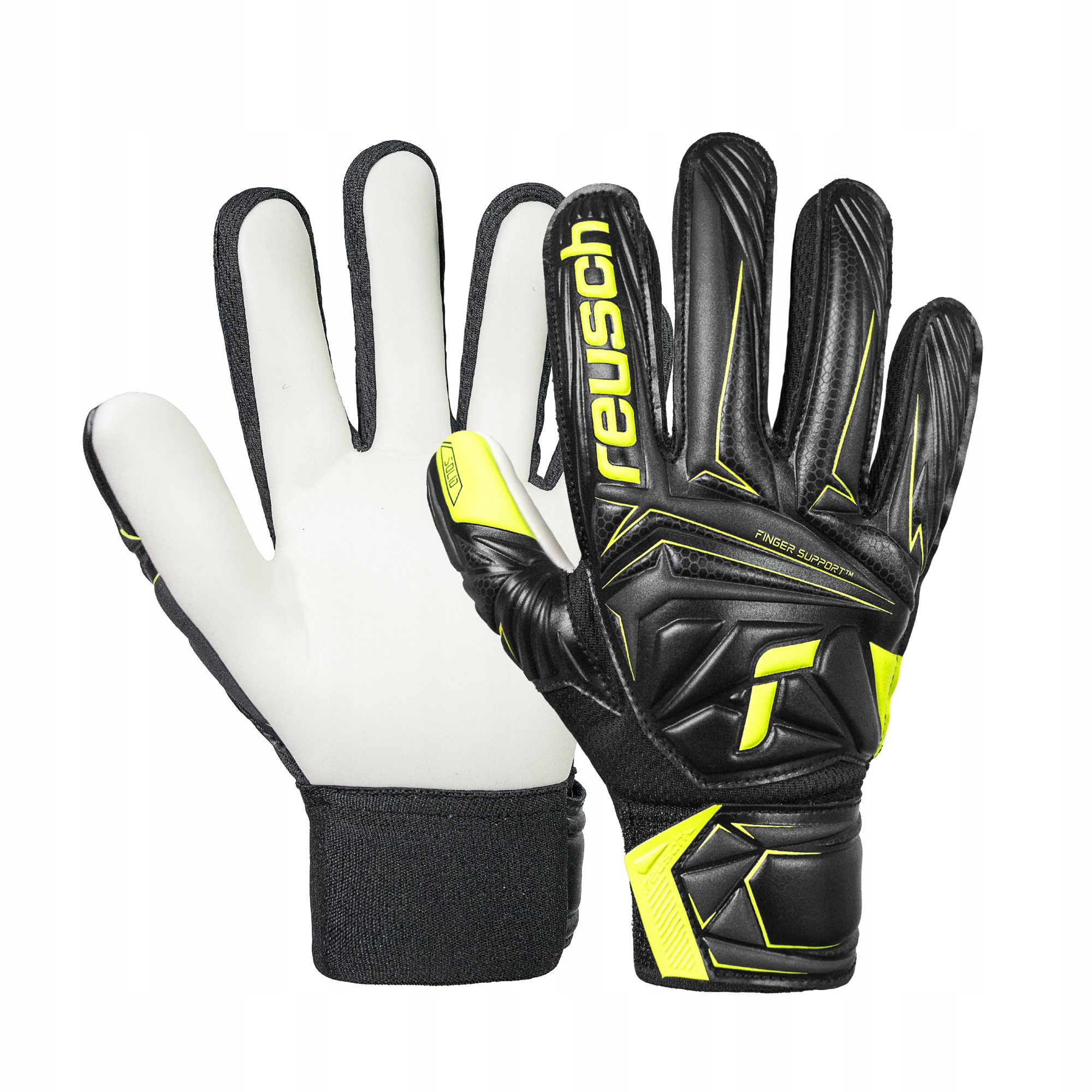 Rękawice Bramkarskie Reusch Attrakt Starter Solid Finger Support Jr R. 7