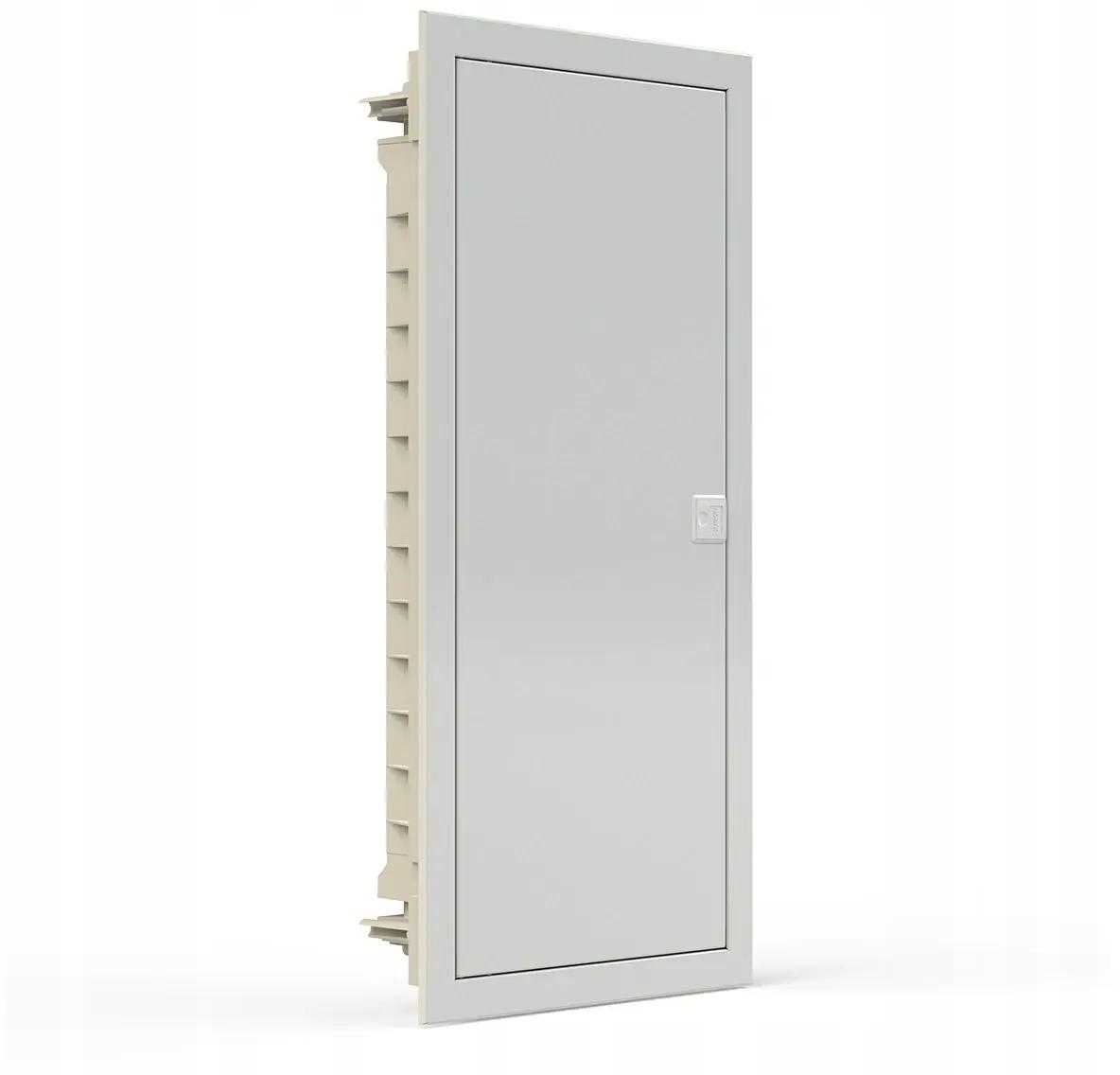 Plastová Instalační Skříň S Kovovými Dveřmi, Podomítková, IP40, 5 Rz