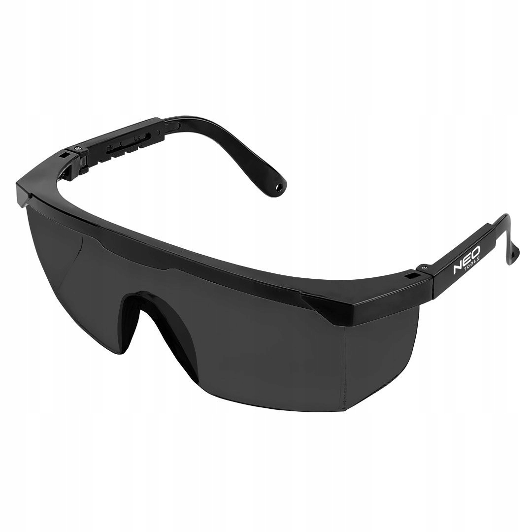 OKULARY OCHRONNE PRZYCIEMNIANE SOCZEWKI REGULOWANE ZAUSZNIKI NEO TOOLS Model 97-507