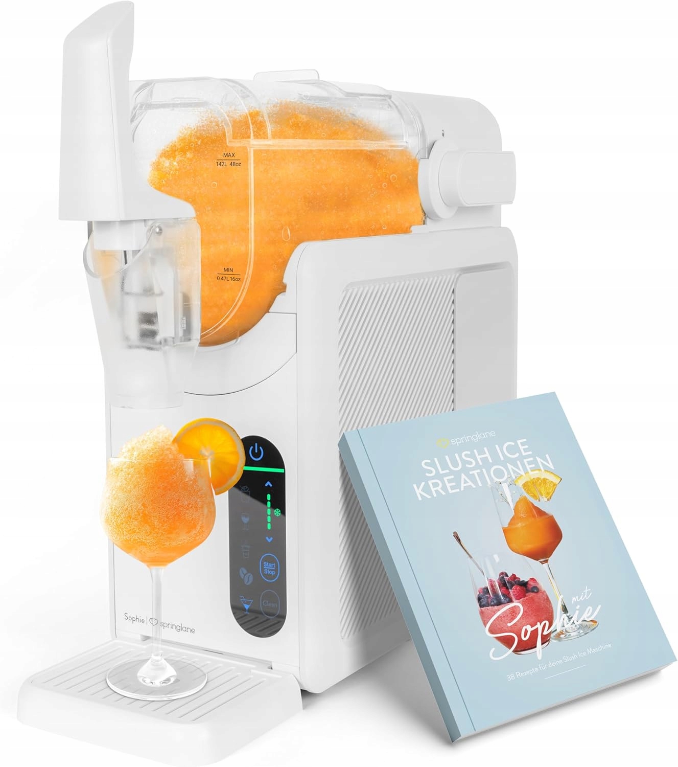 Stroj Na Slushie 2 L Springlane Premium Koktejly Frappé