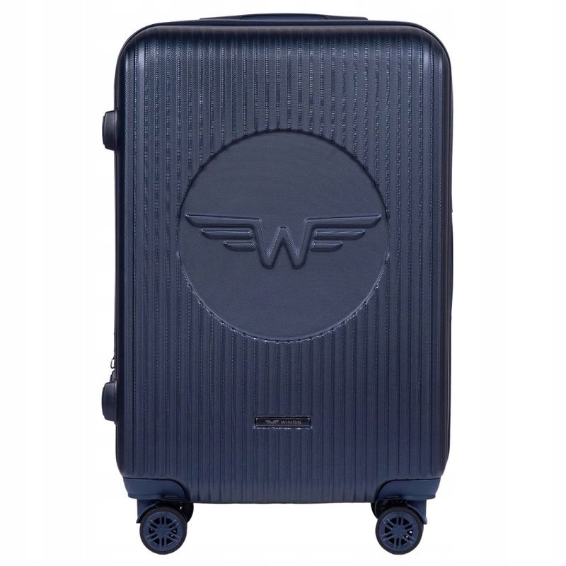 Walizka Wings Abs Średnia Swallow 24" 63L Blue