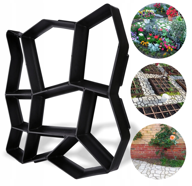 

Forma Do Kostki Brukowej Ścieżka Kocie Łby 40x40x4