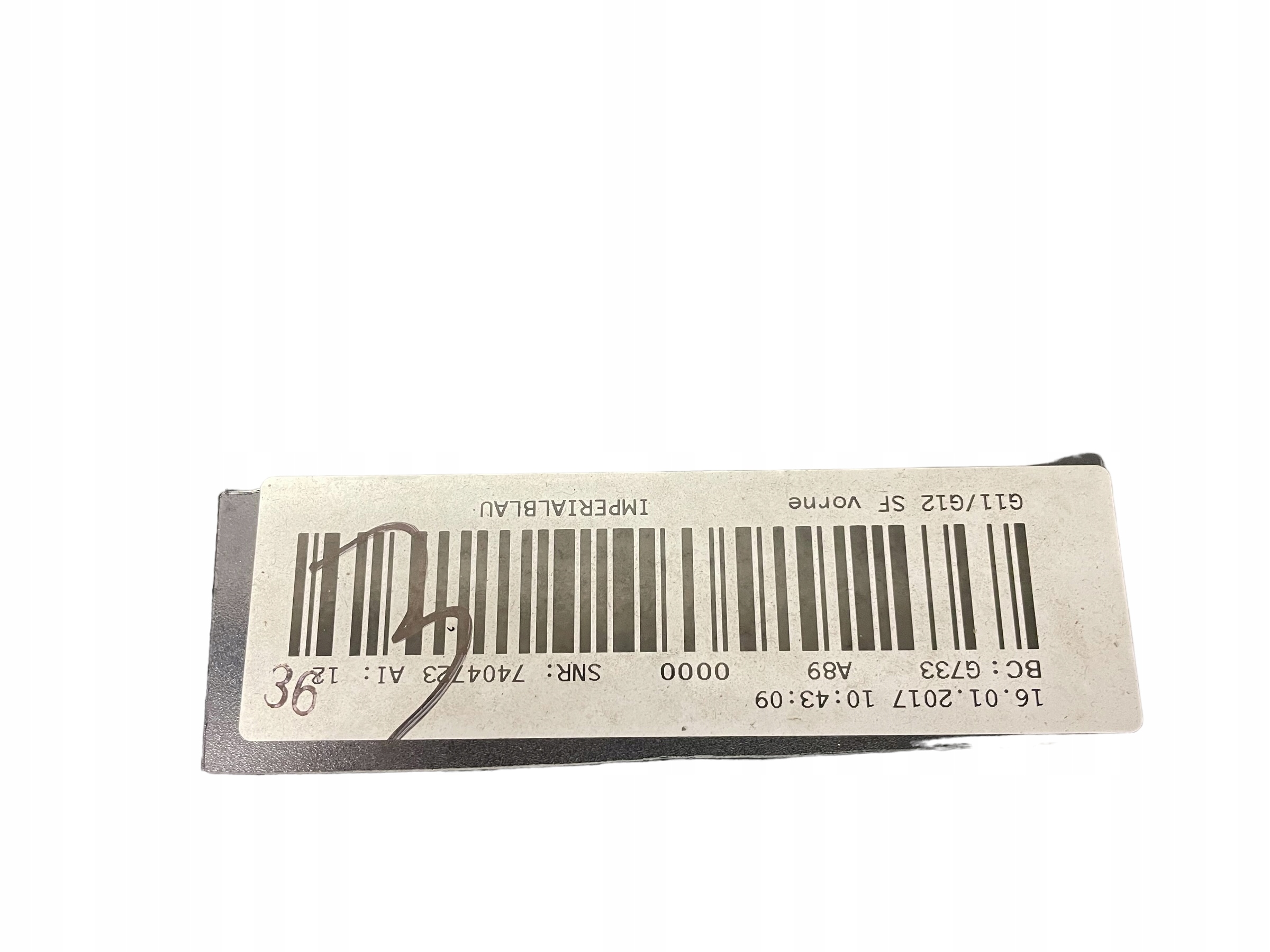 bumper front 6PDC RADAR BMW G11 G12 A89 USA