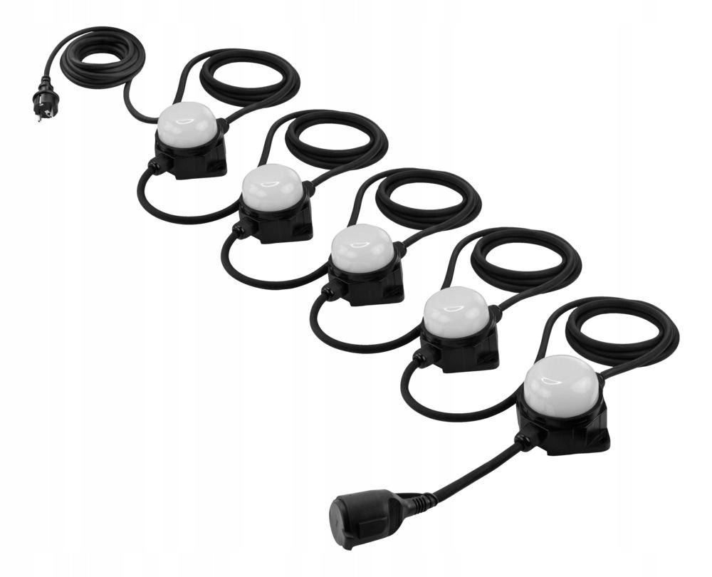 Led Pracovná Lampa Ansmann LC6000AC Svetelná reťaz 10 m 6000 lm 230 V