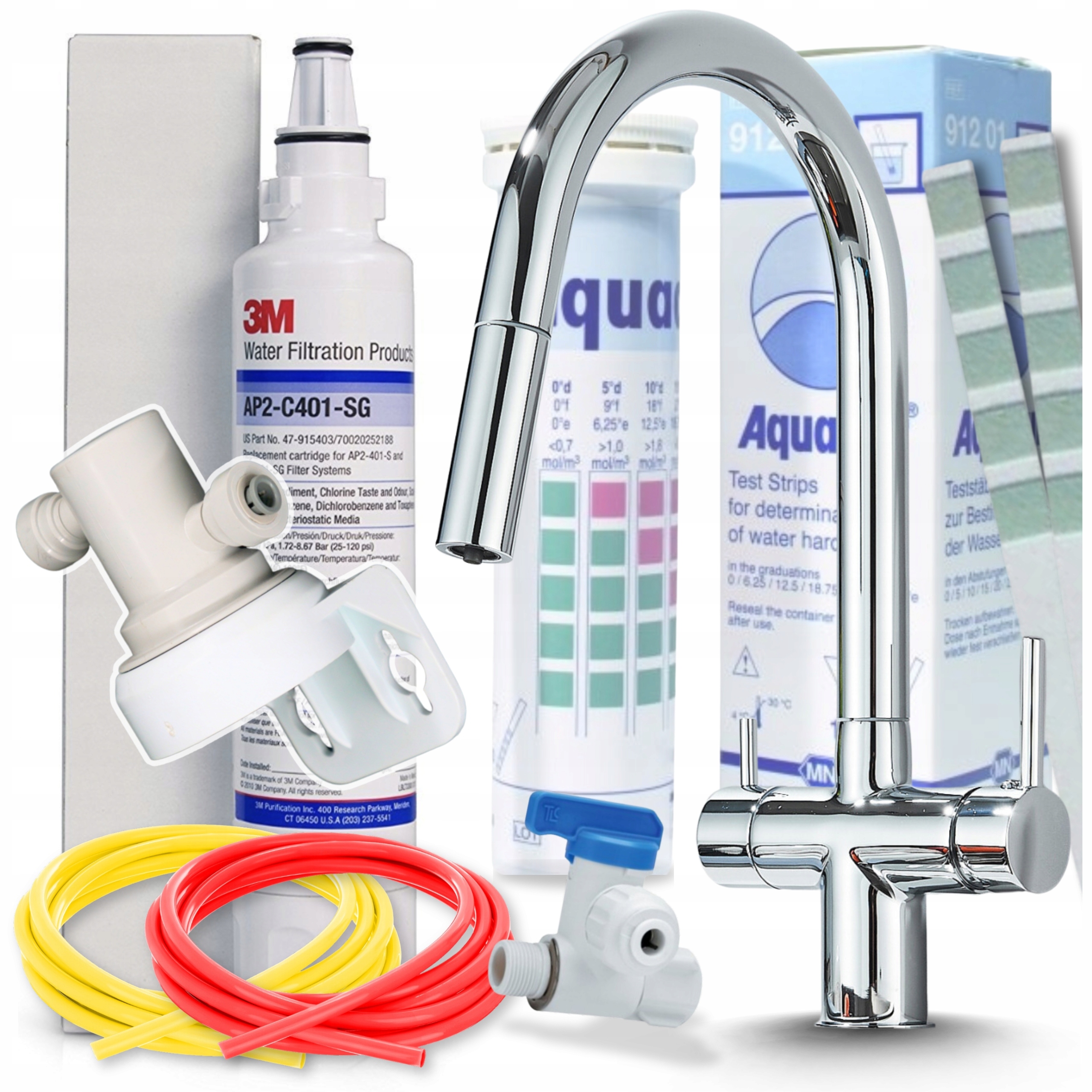 Filtr na pitnou vodu Systém změkčování čištění pod Dřez Set Baterie