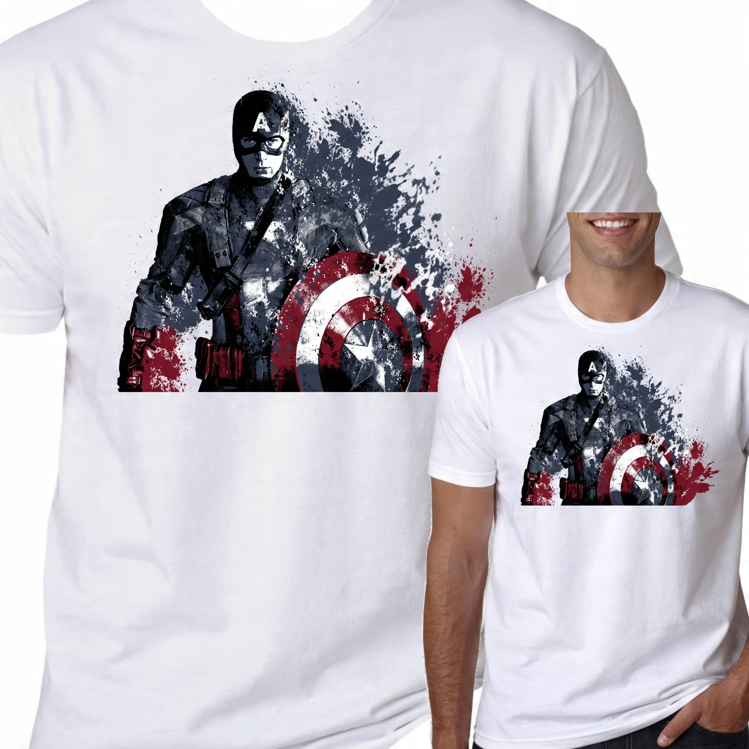

T-Shirt Koszulka Kapitan Ameryka Marvel M 0427