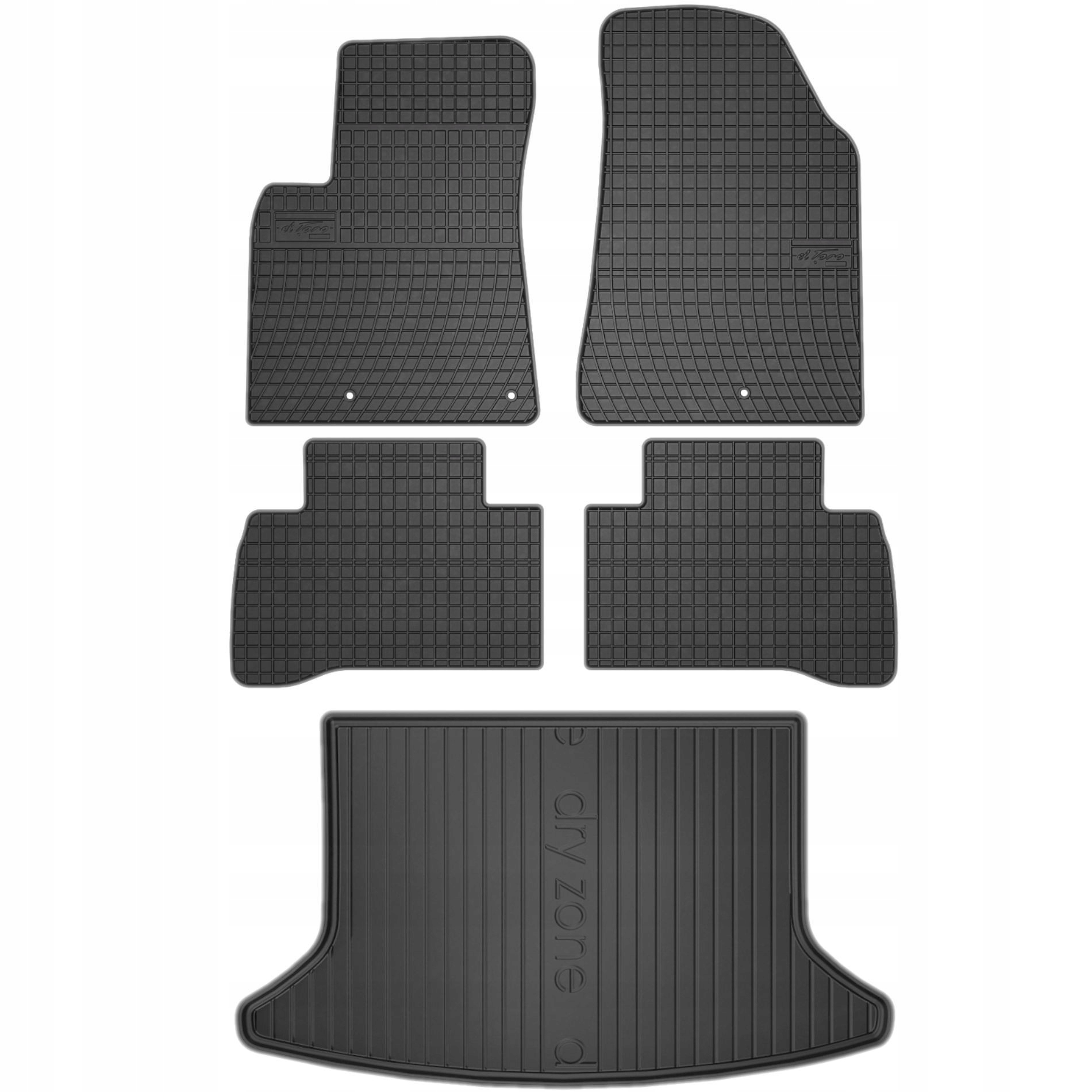 Gumové rohože rohož Kia Niro 2016-