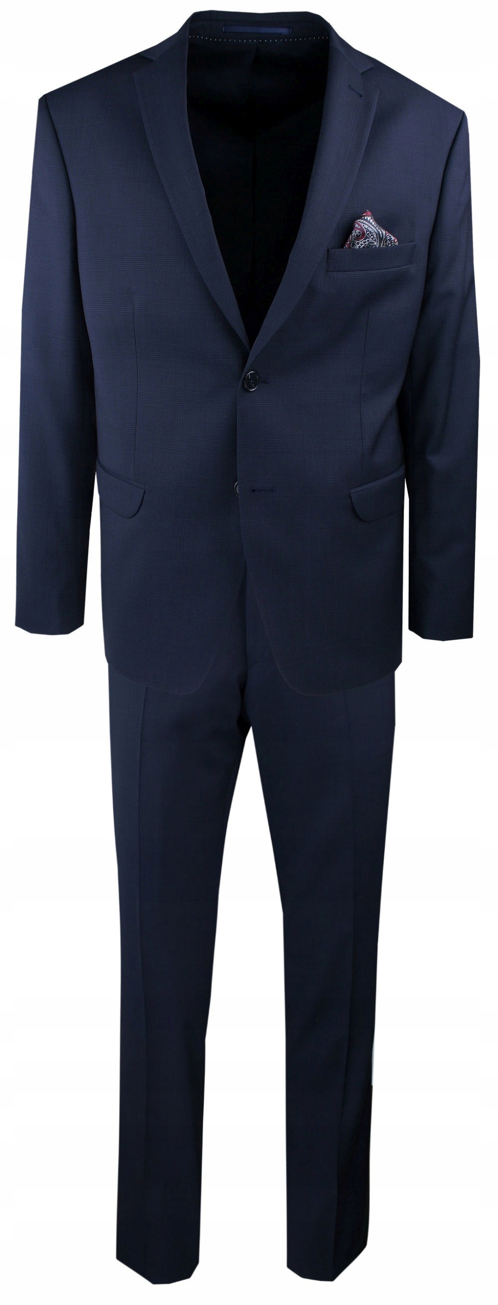 Vlněný oblek, zeštíhlený (Slim) Men'sfield tmavě modrá 170/112/98