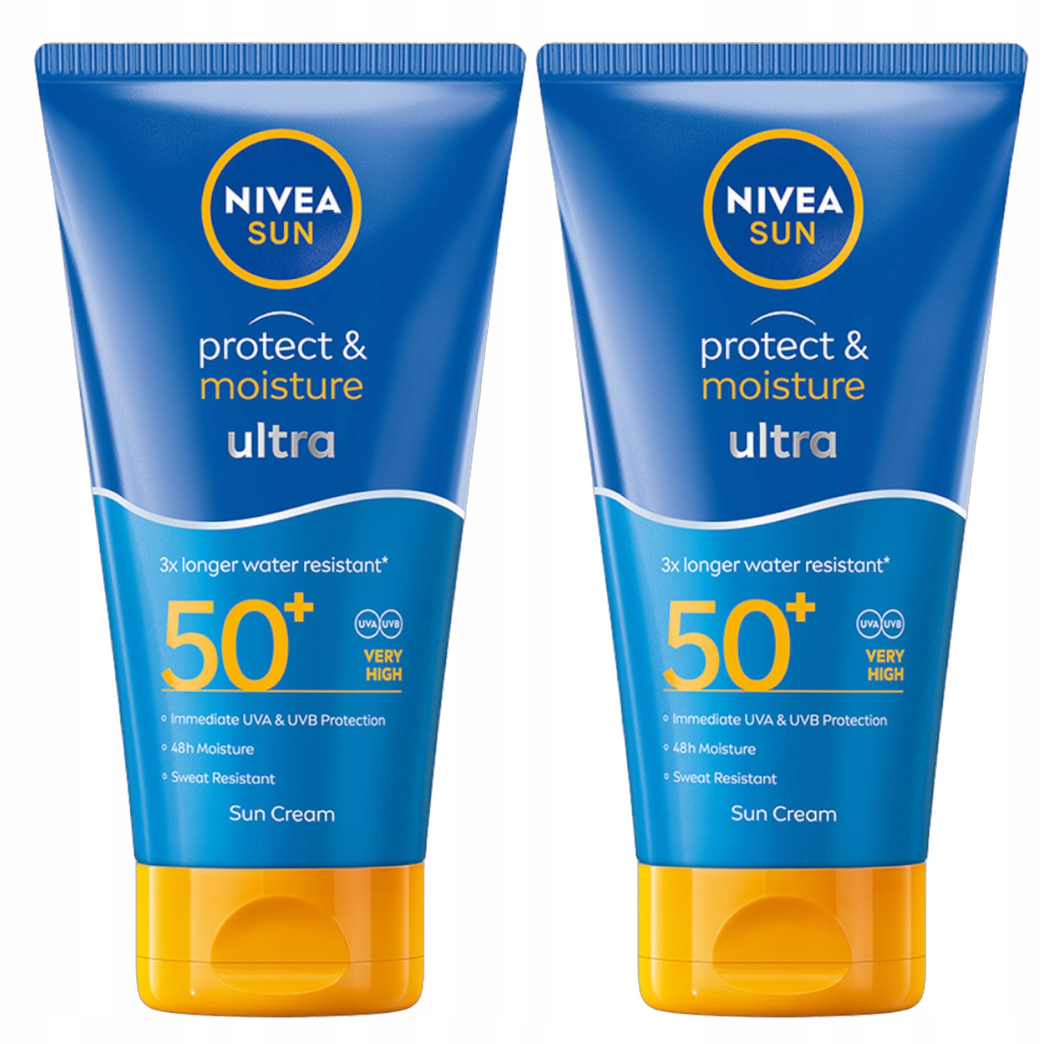 Nivea Sun Protect & Moisture Ultra Ochranný balzám SPF50+ 150 Ml x2