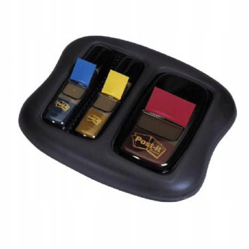 KORTECZKI INDEXY Z PODAJNIKIEM MIX 3 KOL POST-IT