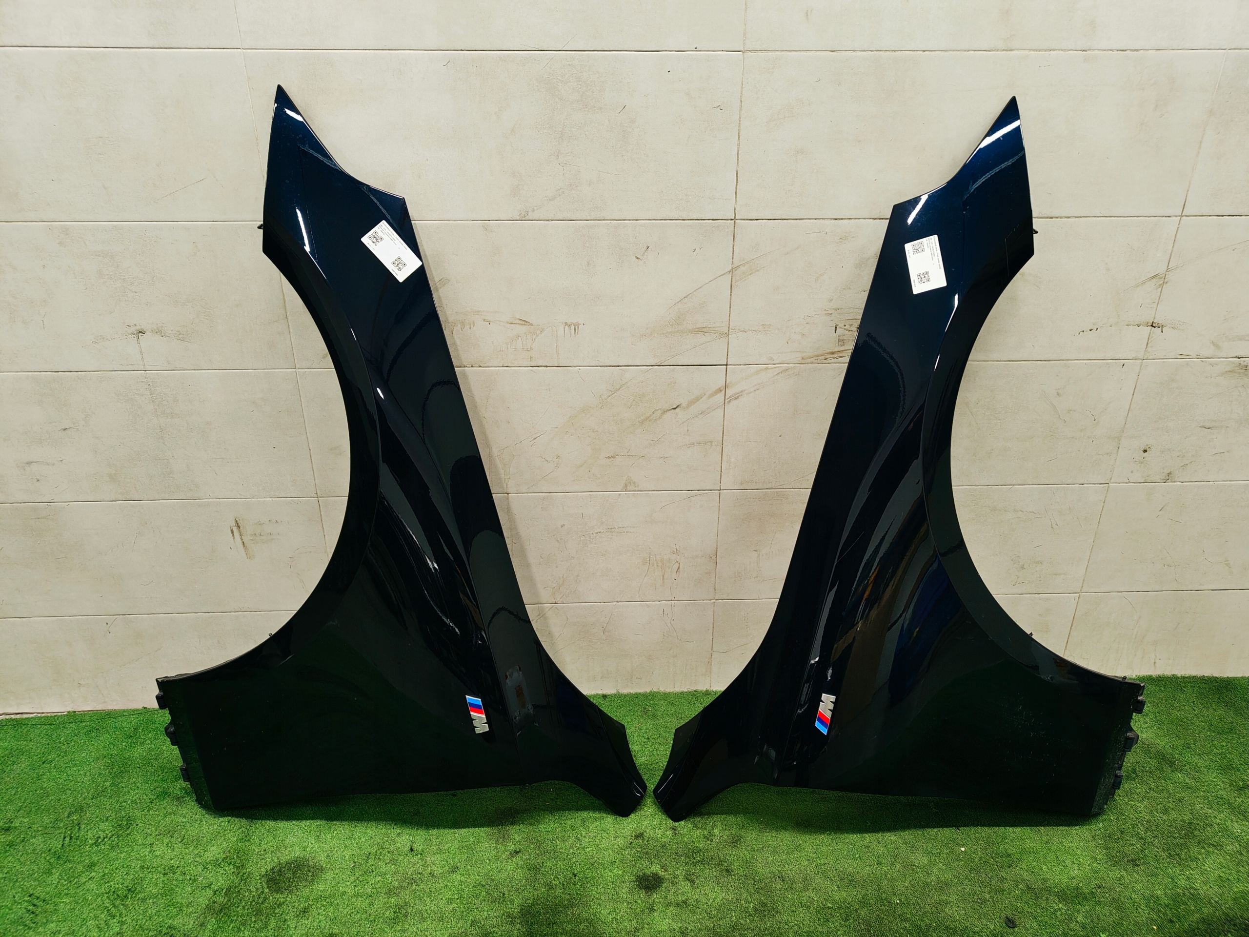 BMW 5 G60 front bonnet bumper lights fenders support panel for radiators m-packet 416