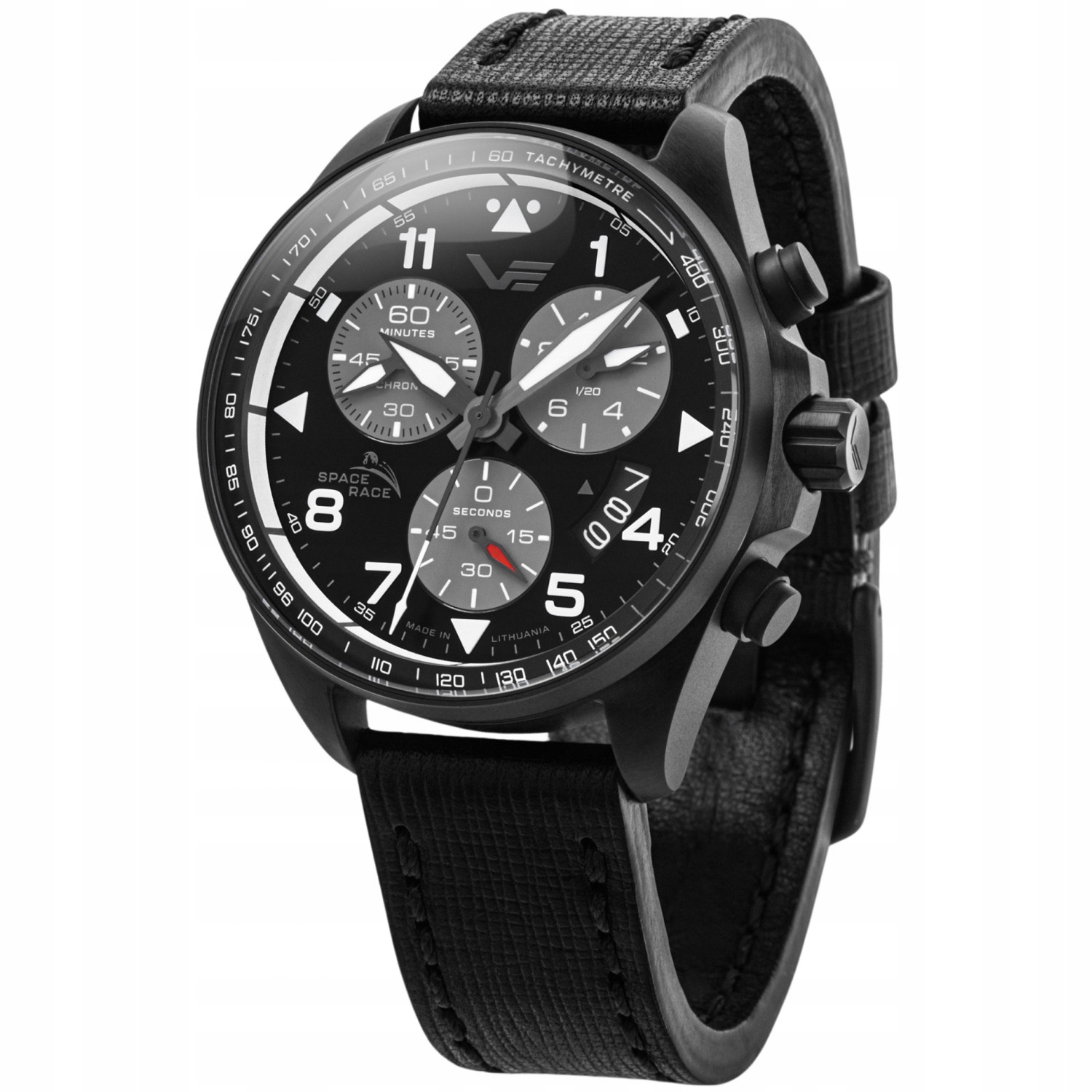 Pánské Hodinky Vostok Europe 6S30-325C744, černý řemínek
