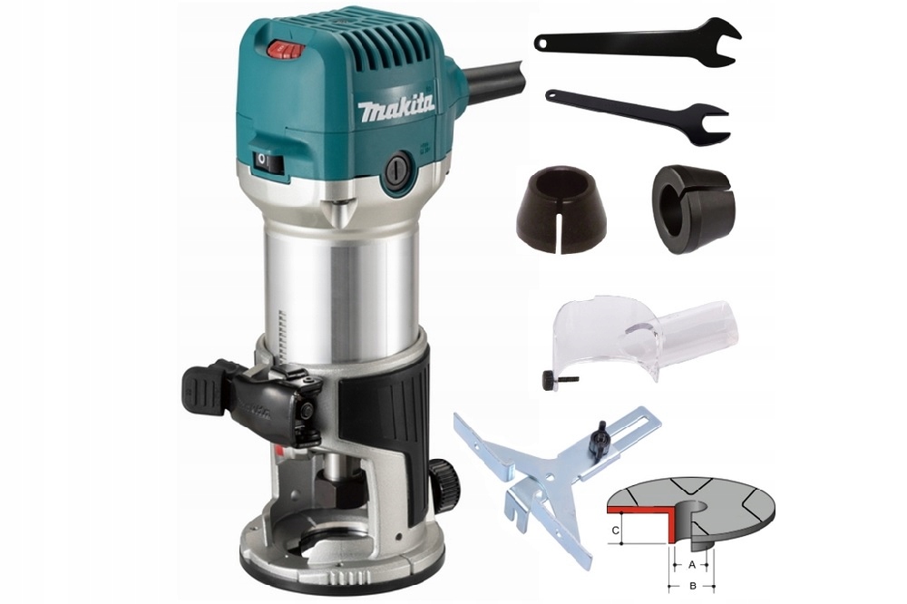 Makita Frezarka Frezarko-wycinarka 710W RT0702C
