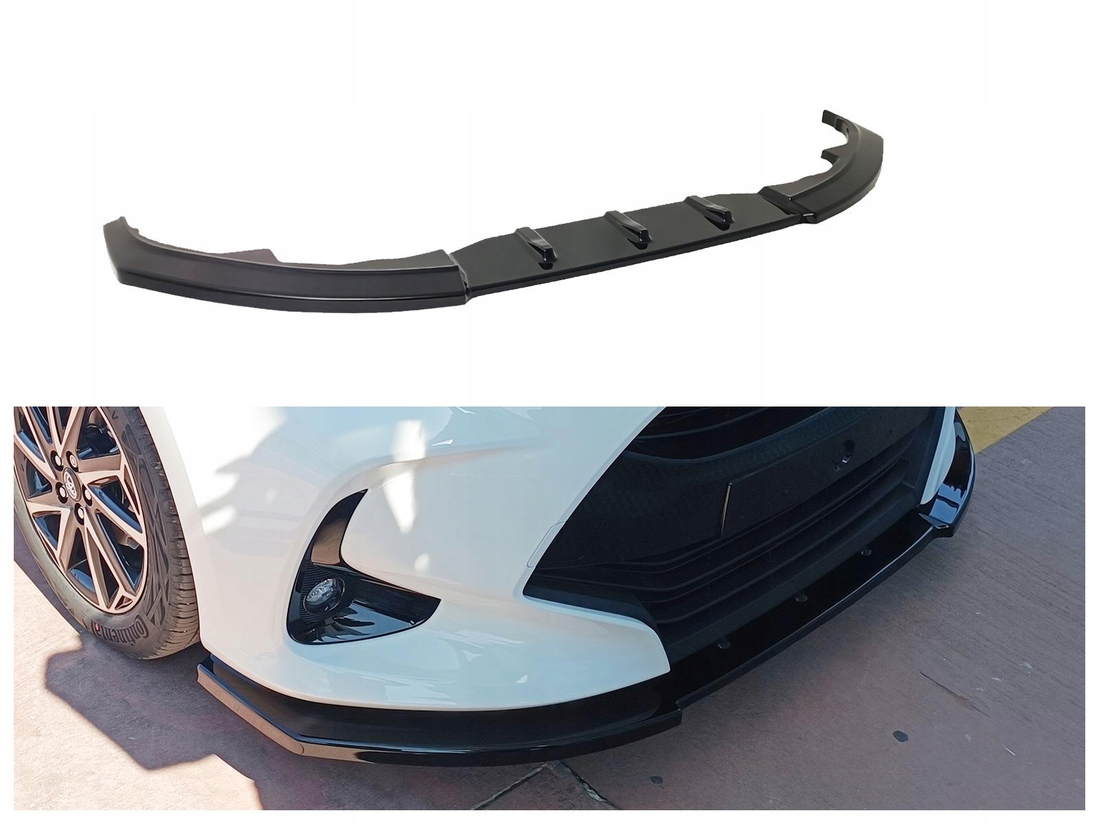 Kryt předního nárazníku difuzér pro Toyota Yaris XP210 IV 2020- Hb