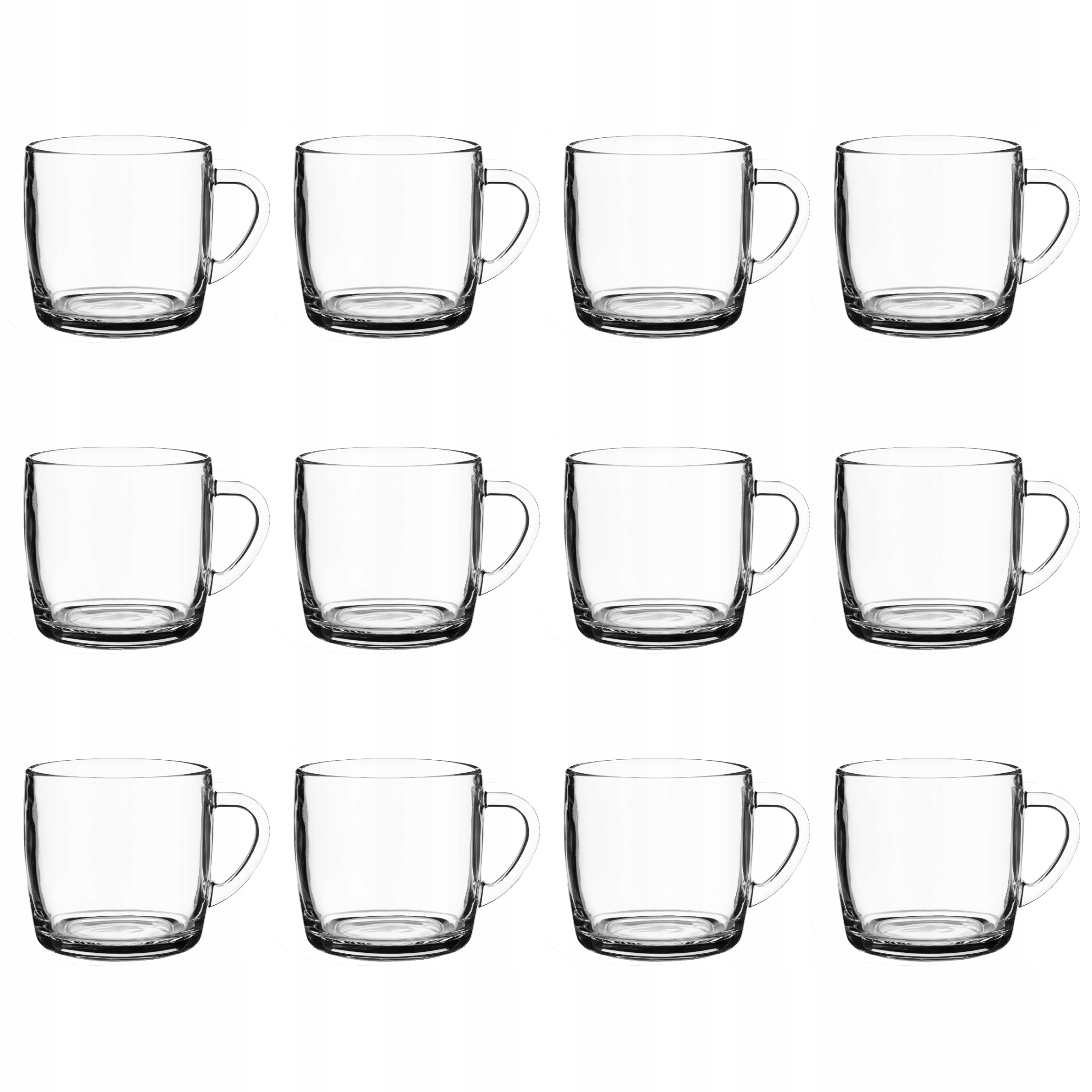 

Kubek Szklanka Z Uchem Renee 310ML Komplet 12SZT