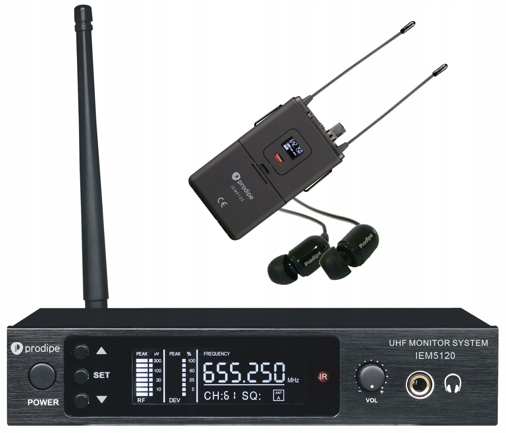 Prodipe Iem 5120 kompletní bezdrátový odposlechový systém