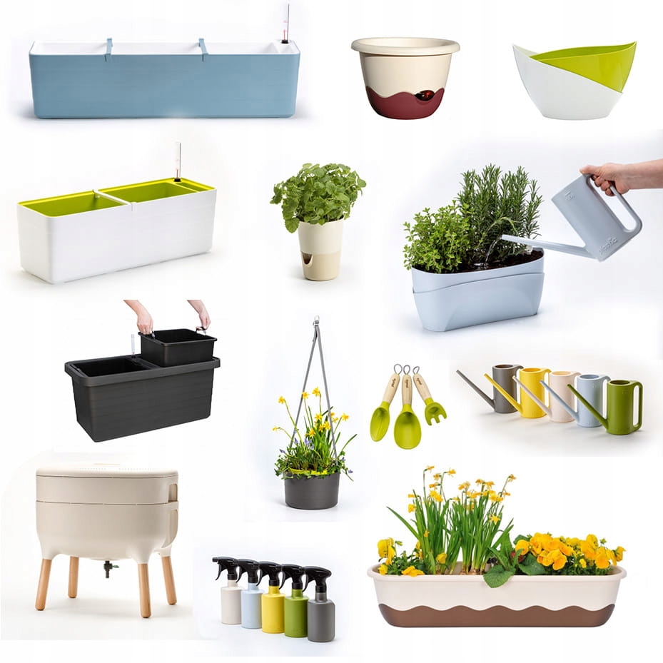 Doniczka do Storczyków 38x16x13 Transparentny/Szar Długość maksymalna 38 cm