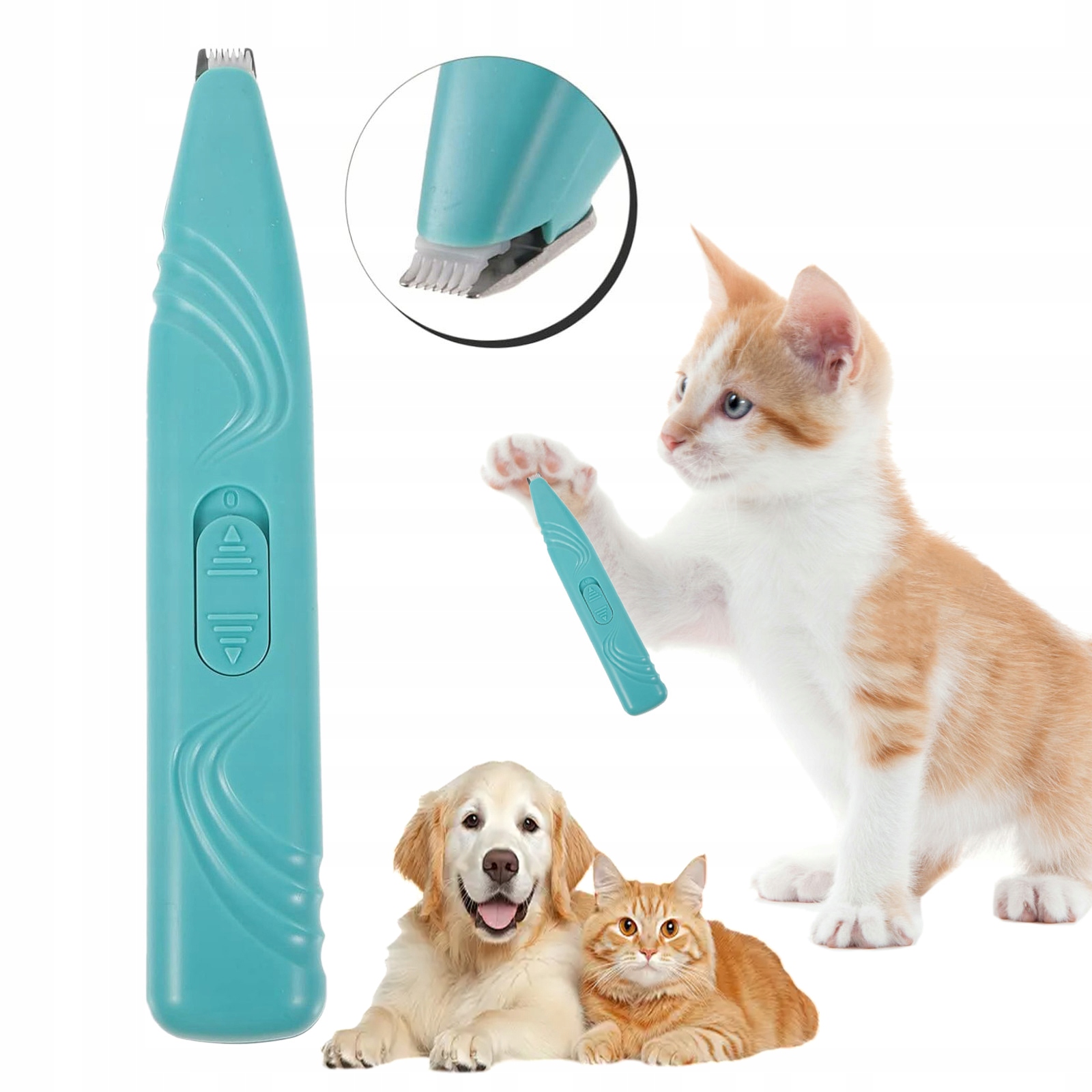 Levně Elektrický Zastřihovač Psů A Koček Holicí Strojek Na Srst Tlapky