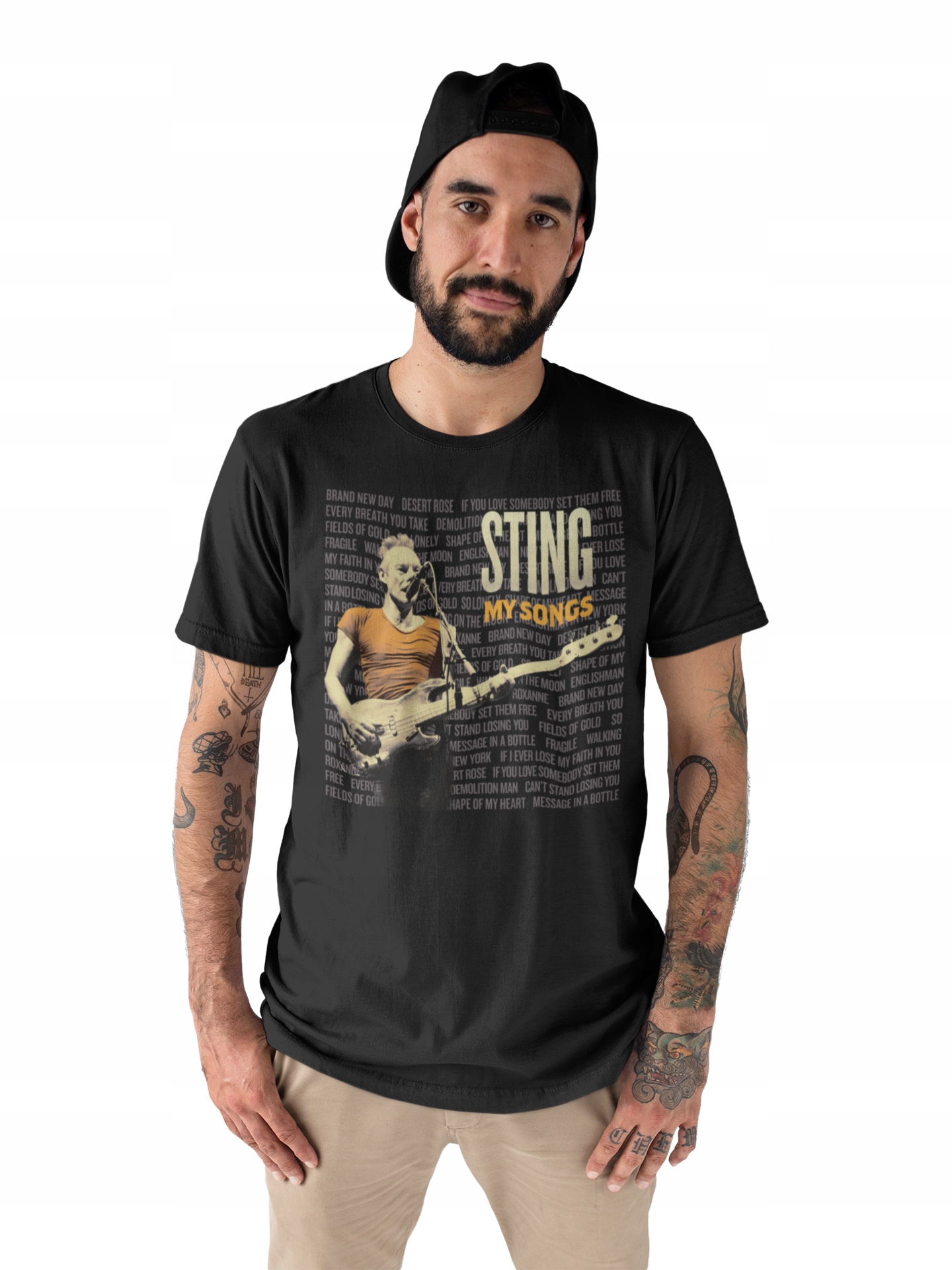KOSZULKA MĘSKA DLA FANA STING TOUR 2022 T-SHIRT Marka Tshirteria