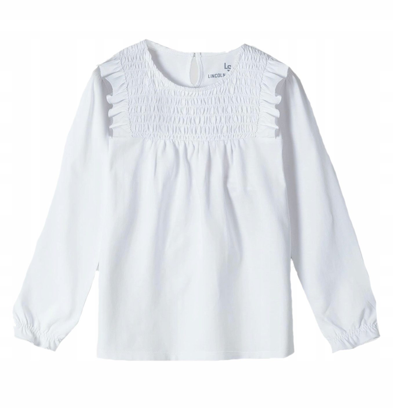 

Linkoln&sharks biała bawełniana bluzka 152