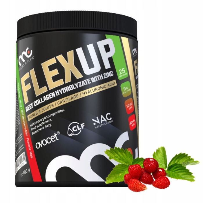 MUSCLE CLINIC FLEX UP 400G SILNÉ KĹBY