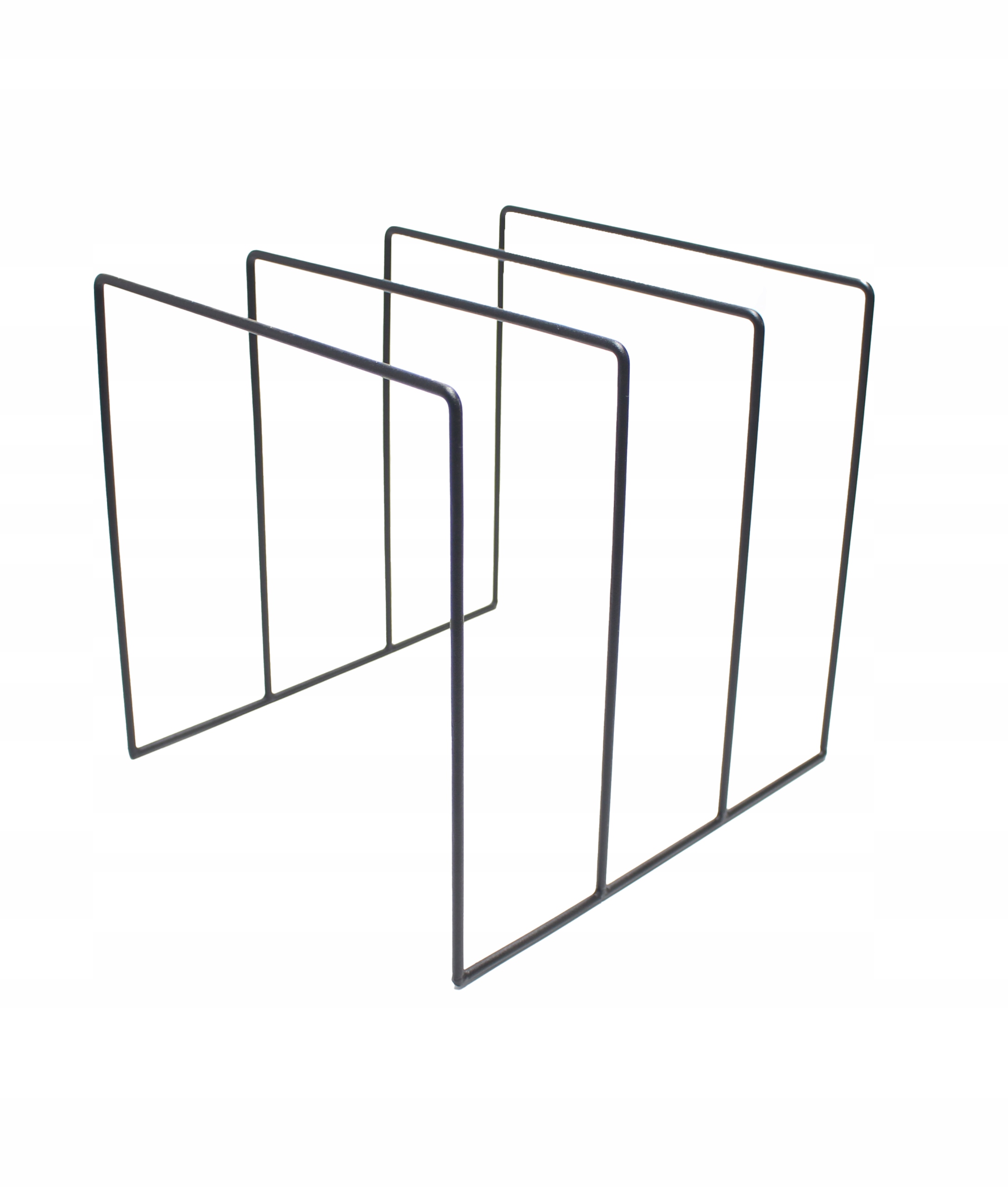 STOJAK NA WINYLE PŁYTY WINYLOWE ŁATWA SEGREGACJA PŁYT ORGANIZER 3 Przegrody