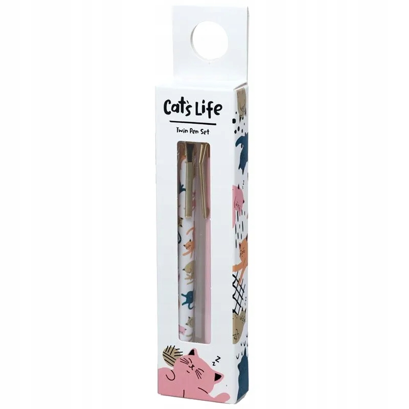 

Komplet dwóch długopisów Kocie Życie