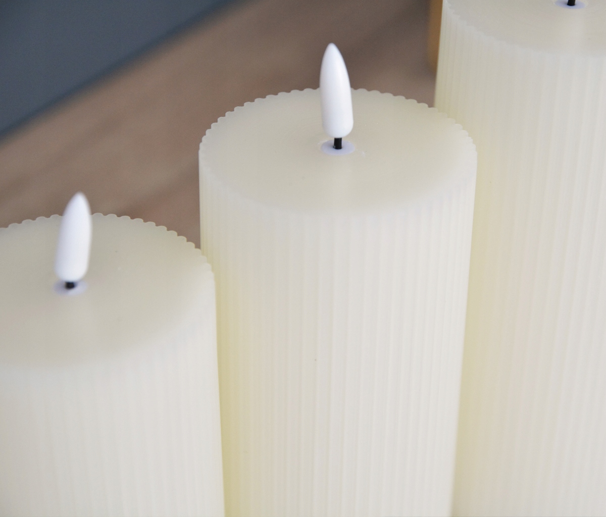 Świeczka Led imitacja wosku 11cmx5cm Marka Liderhoff