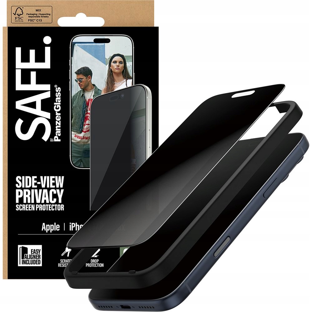 Szkło hartowane PanzerGlass do iPhone 17 Pro Max, osłona, cienkie, ochronne