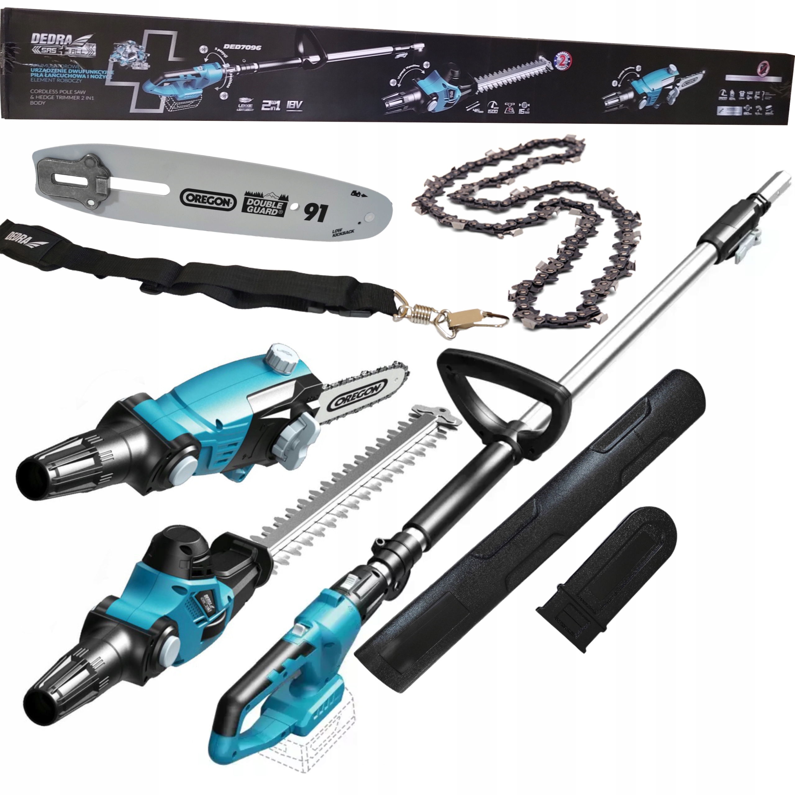 

Piła Nożyce Na Wysięgniku Aku. 18V Dedra DED7096